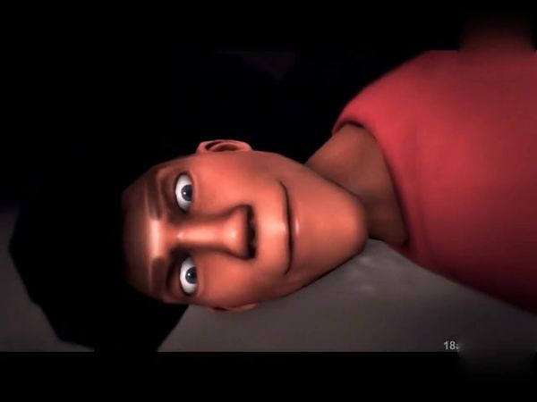 [3D][無字]Lara in trouble IV in Tomb Raider Underworld