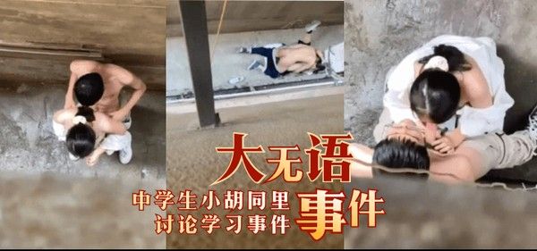 【大无语事件】中学生小胡同里讨论学习事件