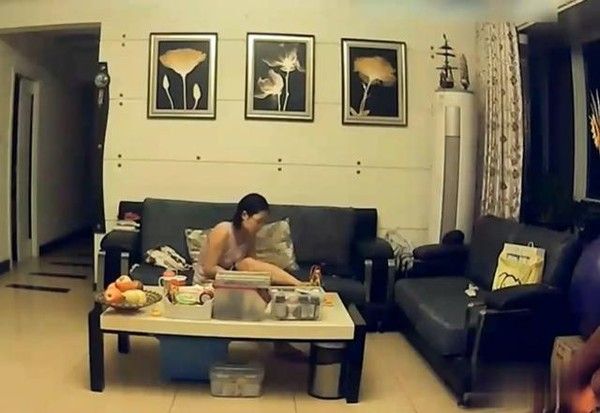 实时监控居家少妇